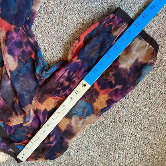 Fashion Bug Boho Floral Sexy Beach Summer Coverup Top Blouse Women Plus 2X - Picture 3 of 5